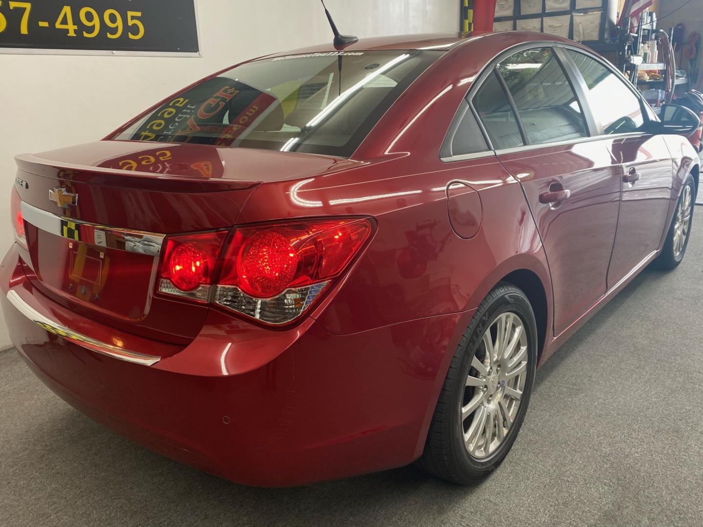 2011 RED /BLACK Chevrolet Cruze 2LT (1G1PJ5S92B7) with an 1.4L L4 DOHC 16V TURBO engine, 6-Speed Automatic transmission, located at 533 S West End Blvd., Quakertown, PA, 18951, (877) 257-4995, 40.343994, -75.303604 - INCLUDED IN THE SALE PRICE OF EVERY VEHICLE: 48 Hour Money Back Guarantee 6 Month - 6,000 Mile Warranty Brand New PA State Inspection & Emission $10 Oil Changes for the Life of the Loan Complete CARFAX - Photo#3